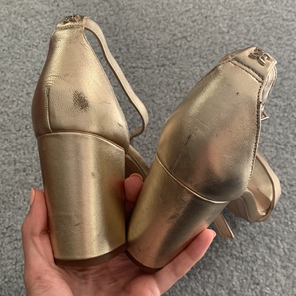 SAM EDELMAN ODILA LEATHER HEEL - Picture 4 of 9